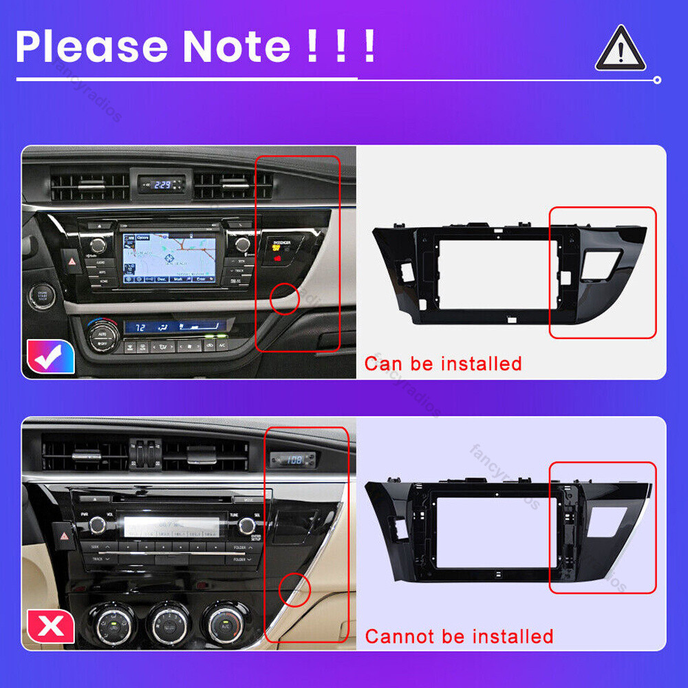 For 2014-2016 Toyota Corolla Android 13 Car GPS Radio