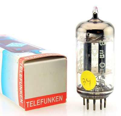 Telefunken GE 真空管12AX7 ECC83 ECC82 4本セット Amazon.com: TELEFUNKEN Black Diamond ECC83-TK Vacuum Tube