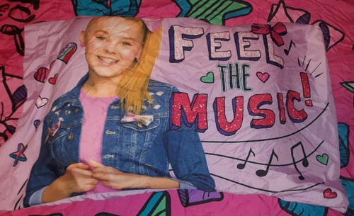 Jojo Siwa Pass The Mic Wendebettdecke/Laken Bett-Set mit Extras Twin Size - Bild 7 von 10