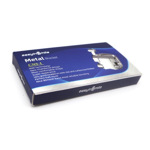 Mini soportes dentales autoligables MBT/Roth ranura 022 ganchos 345 ortodoncia 10X - Imagen 7 de 11