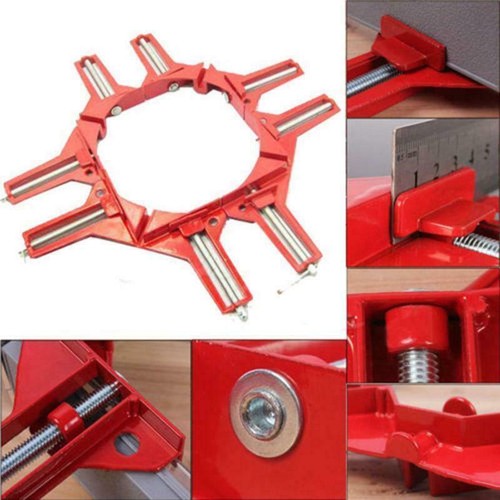 90 Degree Right Angle Frame Corner Clamp Holder Woodworking Hand Kit New B - Picture 10 of 11