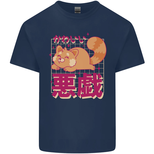 Kawaii Rojo Panda Japonés Lindo Algodón Hombre Camiseta - Imagen 35 de 94