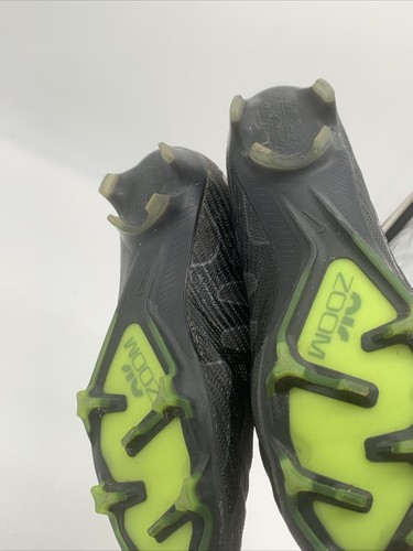 Nike Air Zoom Vapor 15 Elite FG Black-Volt Football Boots Size 9.5 US DJ4978-001 - Picture 3 of 5