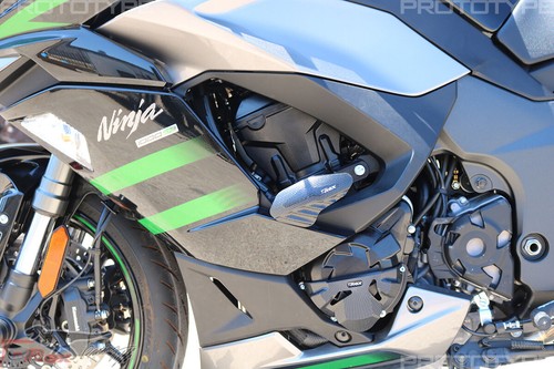 Deslizadores de cuadro sin corte T-Rex Racing 17-24 Kawasaki Ninja 1000, 2025 Ninja 1100SX - Imagen 5 de 10