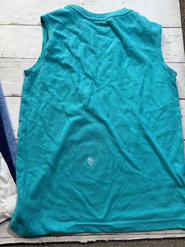 Multiples Brand Boys Sleeveless Crew Neck 4 Piece Tank Top Outfit Set Size S 6-7 - Picture 7 of 12