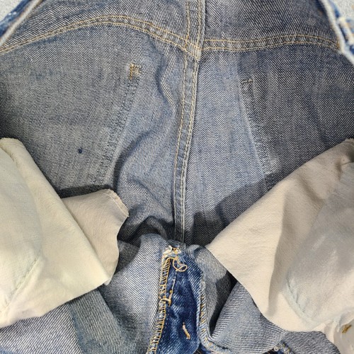 Jeans de mezclilla Levi 646 1981 de colección 32x27 lengüeta naranja acampanada campana pierna bota EE. UU. 0217 575 - Imagen 14 de 24