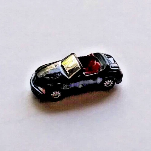 微型尺寸风火轮宝马 Z-3 Roadster 光面黑色跑车全新宽松状况 — 第 3/4 张图片