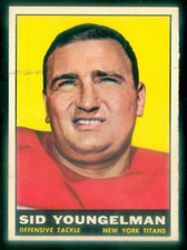 1961 TOPPS #152 SID YOUNGELMAN EXMT