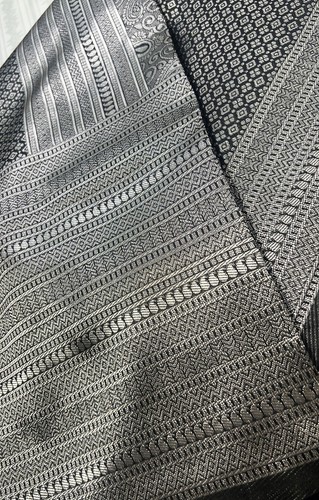 Indian Saree Wedding Sari Designer Bollywood Traditional Party Wear ethnic Eid - Picture 4 of 5
