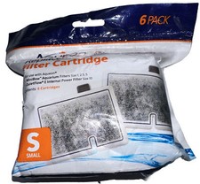 Aqueon Replacement Filter Cartridges SMALL, 6 COUNT