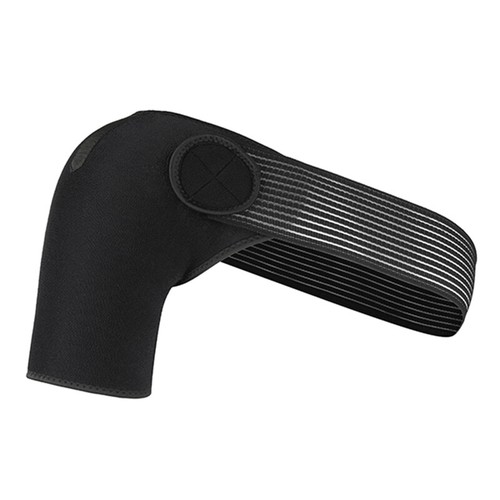 Shoulder Support Brace Rotator Cuff Pain Relief Sprains Adjustable Belt Sleeve - Picture 15 of 16