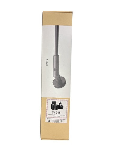 Hoto Cordless Spin Scrubber 51" Handle IPX7 Bathroom & Tile Cleaning - Picture 3 of 4