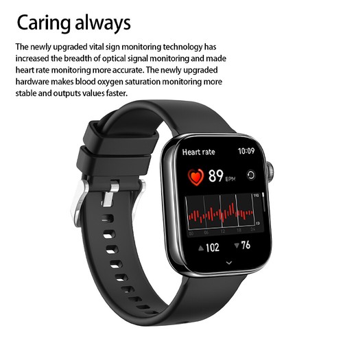 Smartwatch Herren Damen mit Bluetooth Telefonfunktion Fitnessuhr Pulsmesser Uhr - Bild 7 von 24
