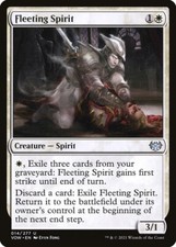 Magic the Gathering (mtg): VOW: Fleeting Spirit - Foil