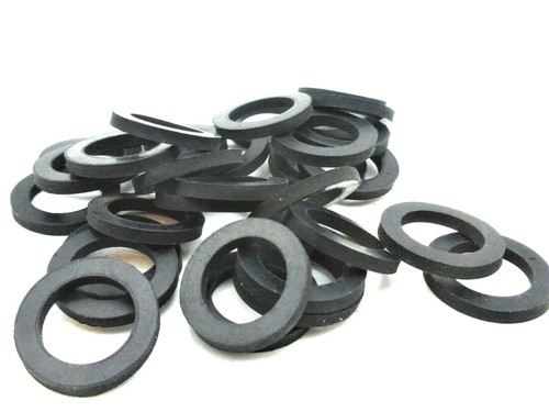11/16" ID Large Rubber Washers 1" OD 1/8" Thick All Weather EPDM - Picture 3 of 9