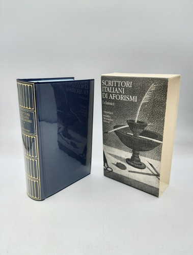 "SCRITTORI ITALIANI DI AFORISMI Volume 1 i classici" i Meridiani, Mondadori 1994 - Imagen 2 de 6