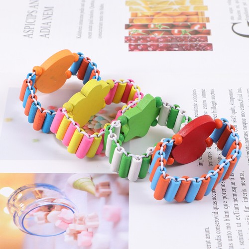5 PCS Wooden Watch Child Creative Toy Kids Wristwatch Playthings
