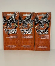 Ed Hardy UPGRADE TO BLACK Triple Black Dark Bronzer Indoor Tanning Lotion .7 oz 