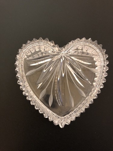 Caja baratija cristal Wedgwood en forma de corazón - Imagen 9 de 9