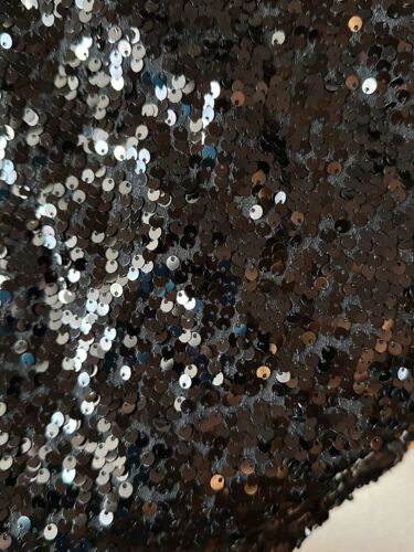 New York & Company XS Black Sequin V Neck Top NWT - Picture 3 of 9
