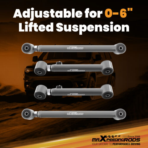 Adjustable Rear Upper & Lower Control Arms 0-6" for Ram 1500 2009 2010 2011-2018 - Picture 4 of 13