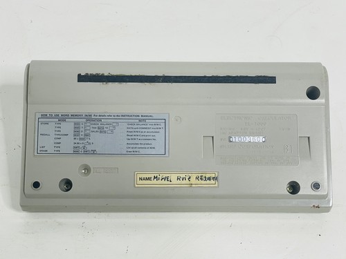 Sharp EL-7000 Pocket Computer 1980 - Imagen 4 de 10