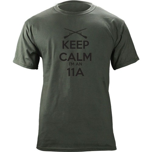Classic Keep Calm I'm an 11A Infantry T-Shirt - Picture 4 of 5
