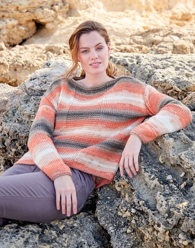 Sirdar Hayfield Spirit Grueso Patrón Tejido - Suéter Jersey Mujer - 8250 - Imagen 2 de 2