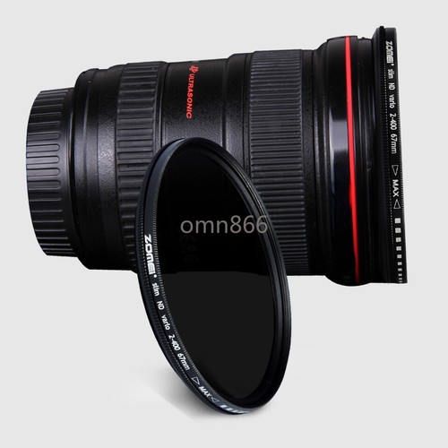 Glass Slim Fader Variable ND Filter Adjust ND2 to ND400 ND2-400 Neutral Density - Picture 15 of 21