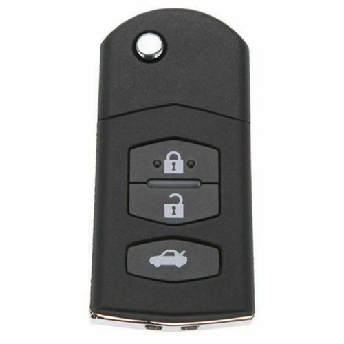 3 Buttons Key Fob Case Shell Blade for Mazda 2 3 5 6 8 RX8 MX5 Easy Replacement - Picture 9 of 11
