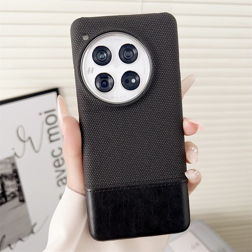 Splicing together Leather Back Case For OnePlus 13 13R 12 12R 11 Cover - Picture 12 of 17