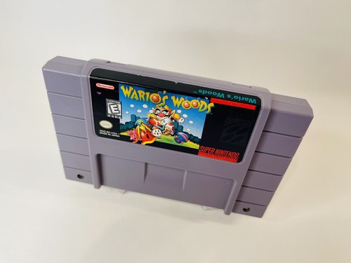Wario's Woods (Super Nintendo Entertainment System, 1994) Tested VERY NICE!! - Picture 3 of 4