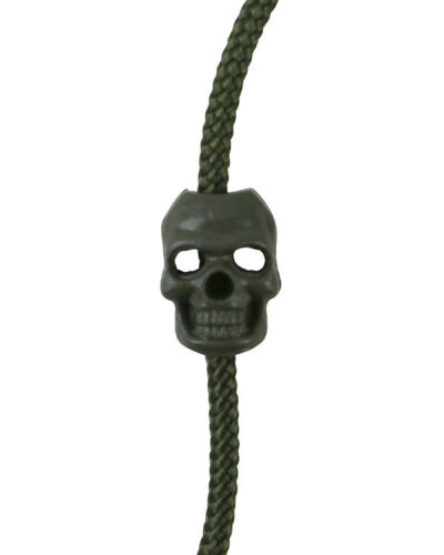 Nuovi Kombat UK Tactical Skull Cord Stoppers Coyote Tan Nero O Argento 10 Pack - Bild 14 von 15