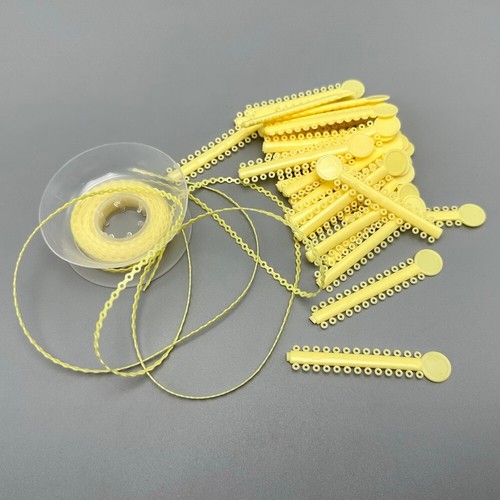 Dental Orthodontic Elastic Ligature Ties Rubber Bands Bracket With Power Chains - Picture 48 of 77