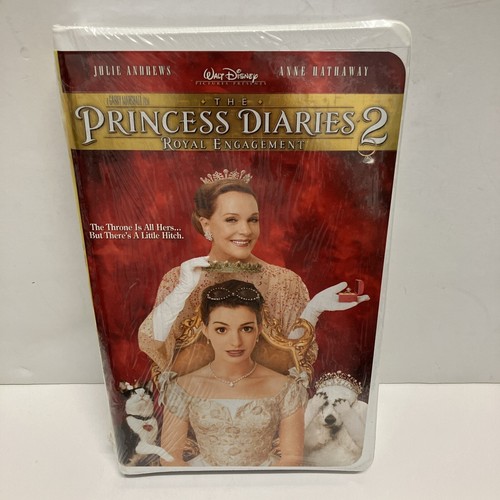 Disney The Princess Diaries 2 Royal Engagement VHS 2004 Anne Hathaway NEW Sealed - Picture 1 of 13