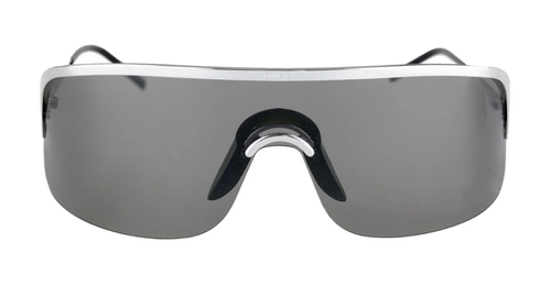 GUCCI sunglasses GG 1651 / S YB7 shield black silver Y2K - Bild 2 von 9