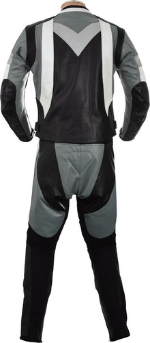 RTX Violator Sports Pro LEATHER Armoured Biker Two Piece Motorcycle Suit S - 3XL - Picture 45 of 84