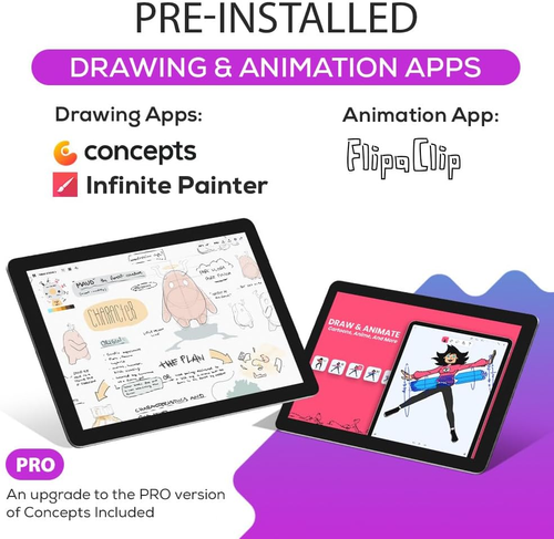 Picassotab X Drawing Tablet • No Computer Needed • Drawing Apps & Tutorials • 4 - Picture 3 of 12