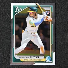 2024 Bowman Chrome - Lawrence Butler (RC) - #59- Rookie - Oakland Athletics