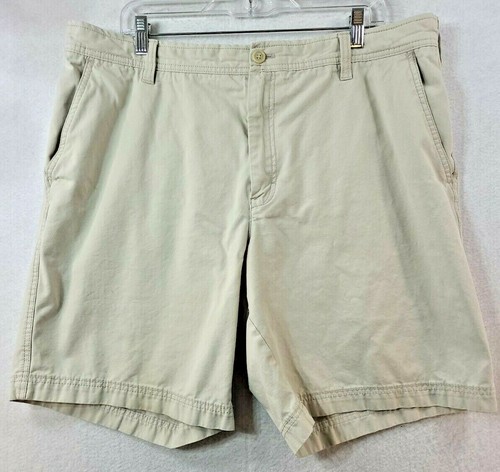 Izod Saltwater Mens 39 Ivory Casual 