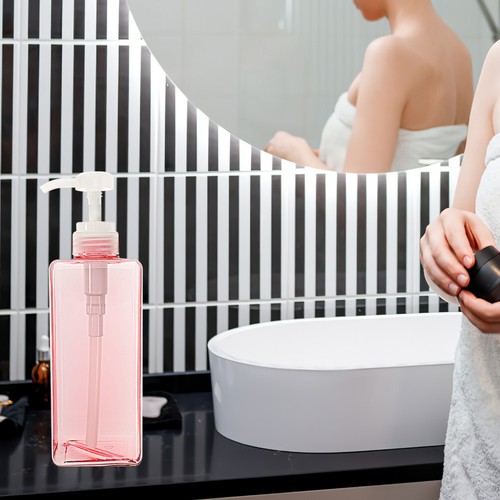 plastic pump bottle Shampoo Pump Bottle Shampoo Dispenser Bottles - Picture 4 of 9