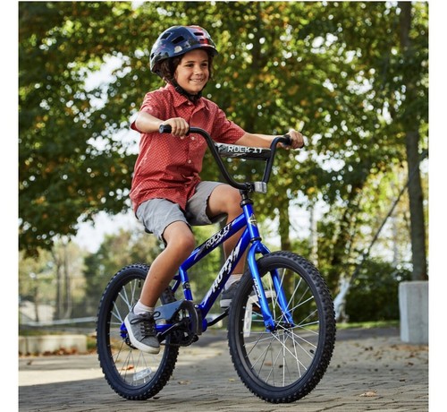 Huffy, 20 In Rock It Kids Bike, Royal Blue, With Kickstand - Picture 3 of 8
