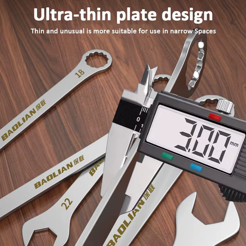 Ultra-Thin Open End Wrench 5-32MM Dual-Purpose Spanner for Bike Car Repair UK - Picture 5 of 33