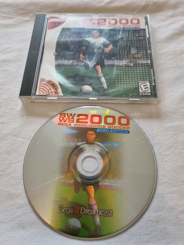 Gioco Dreamcast serie Worldwide Soccer 2000 solo CD. Custodia e intarsio non originale - Foto 1 di 6
