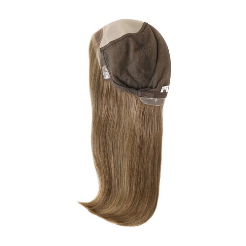 Women European Remy Human Hair Welded Lace Wigs Mono Top Medium Size MW51 13'' - Picture 50 of 74