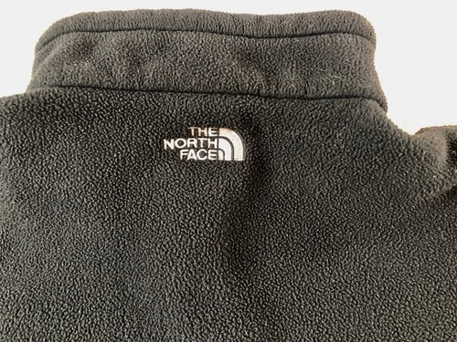 Brrr! The North Face Black Fleece Jacket Size Kids XL Zip Up Cold Weather HC - Picture 10 of 10