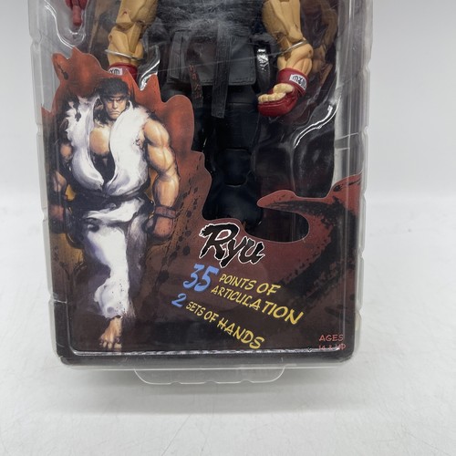 neca street fighter 4 ryu alternate costume variant capcom Damaged Packaging - Picture 4 of 11