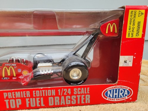 Racing Champions 1/24 Car 1996 Top Fuel Dragster McDonalds Cory McClentathon - Picture 3 of 8