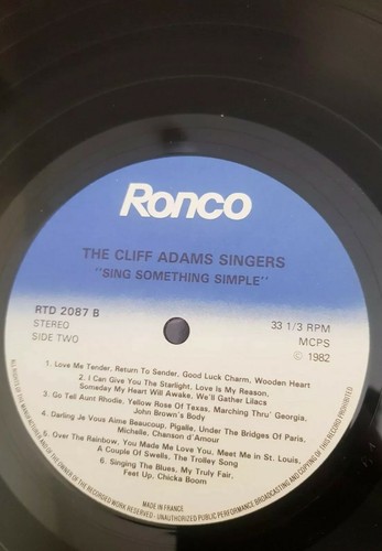 SING SOMETHING SIMPLE 100 GOLDEN GREATS CLIFF ADAMS SINGERS EXCELLENT CONDITION - Picture 5 of 12