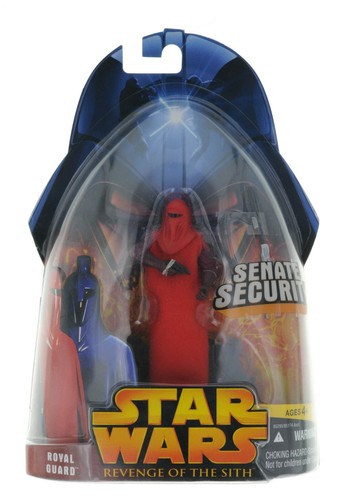 Star Wars Revenge of the Sith Royal Guard 2005 rojo #23 rojo sin usar, en caja rojo - Imagen 1 de 2